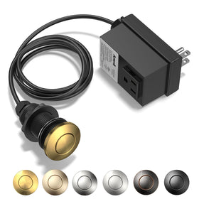 ANWOLL garbage disposal air switch in action for quick, clean kitchen control