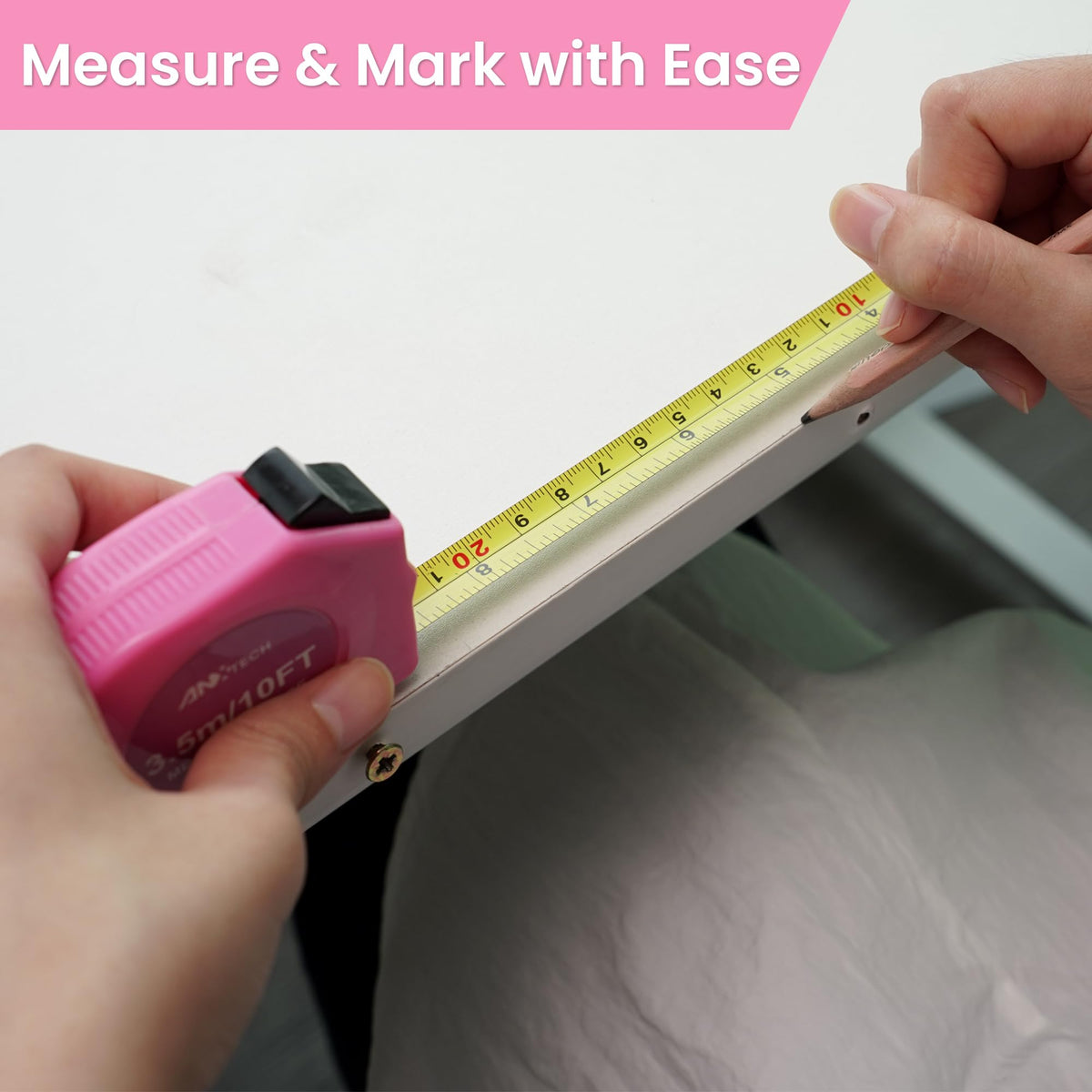 ANXTECH pink design makes a stylish, gift-ready toolkit
