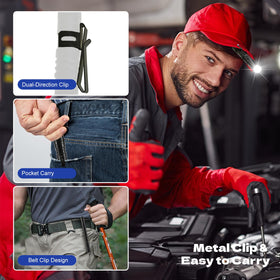 ANYGO waterproof mini flashlight offers reliable light in wet or rugged conditions.