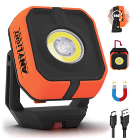 AnyLight 1200LM work light provides bright beam for precise indoor tasks.