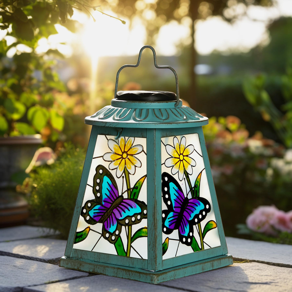 anyperfect Butterfly Solar Lantern makes a delightful gift for garden lovers and decorators