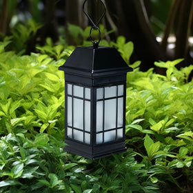anyperfect outdoor lantern with metal frame for durable year-round use
