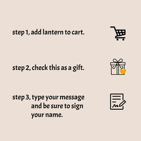 ANYTALK festival gift-pack lantern makes a thoughtful outdoor décor present.