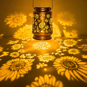 ANYTALK festive pattern projection adds charm to lawns and walls