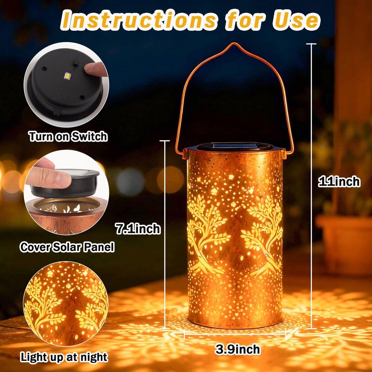 ANYTALK Tree of Life garden illumination for yard and patio decor