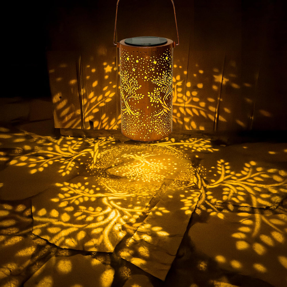 ANYTALK Tree of Life hanging lantern as a thoughtful gift idea