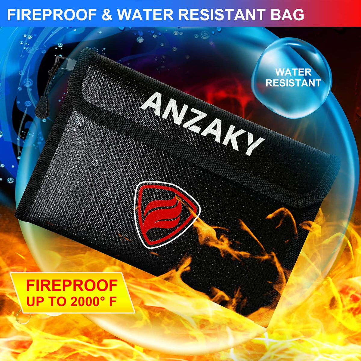 ANZAKY durable MDF frame combines style with long lasting protection.
