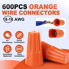 ANZNKU strong metal springs ensure a firm wire grip
