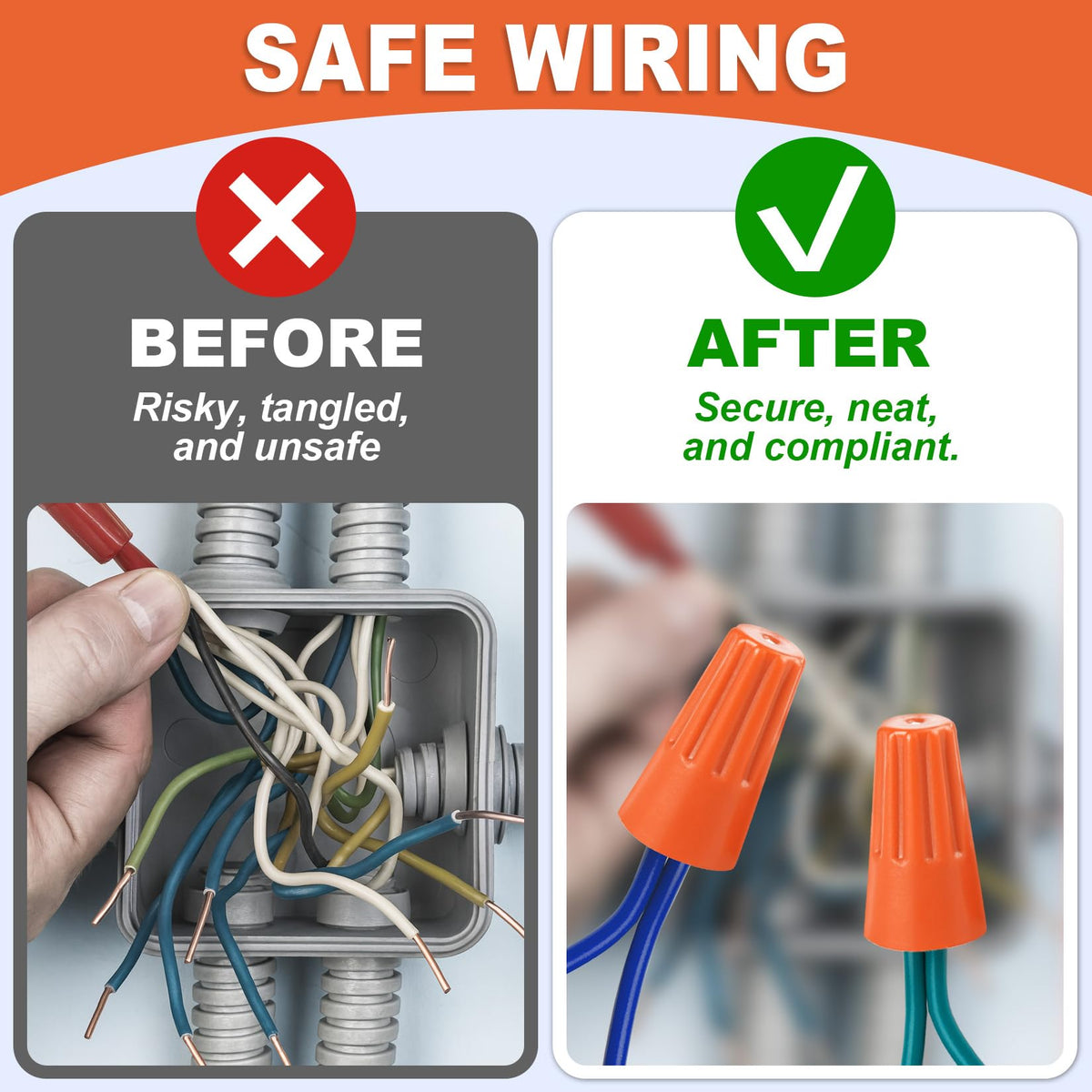 ANZNKU wide temperature tolerance up to 105°C for reliable connections