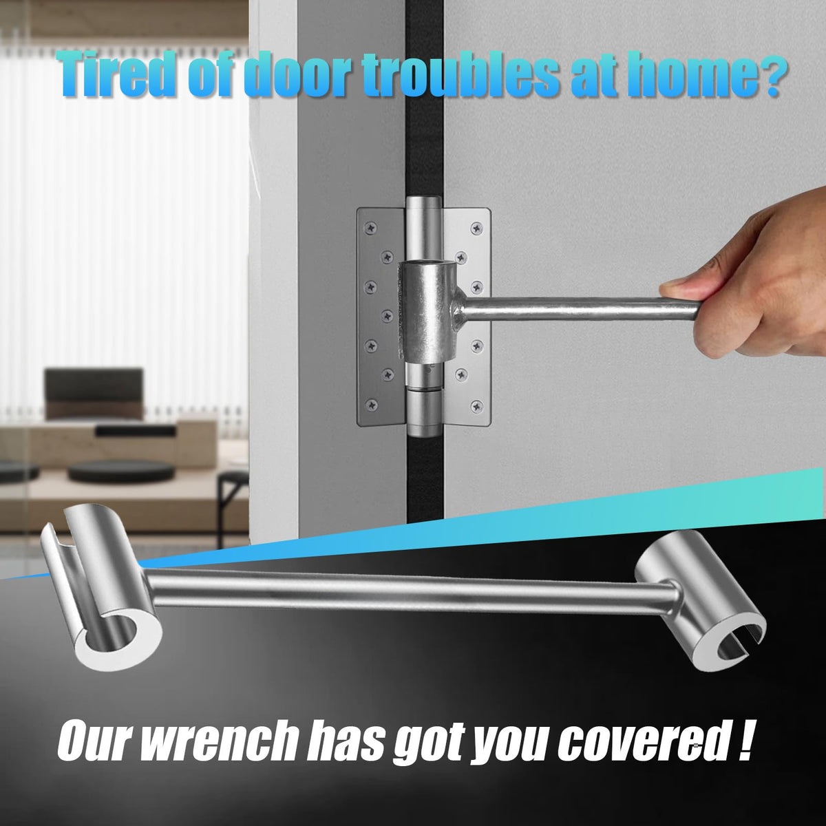 ANZRON welded steel hinge tool designed for long-term home repairs.