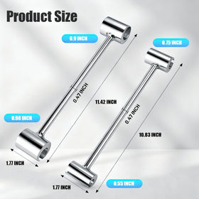 ANZRON hinge adjustment tool Type B 0.9-0.98 inch in action.