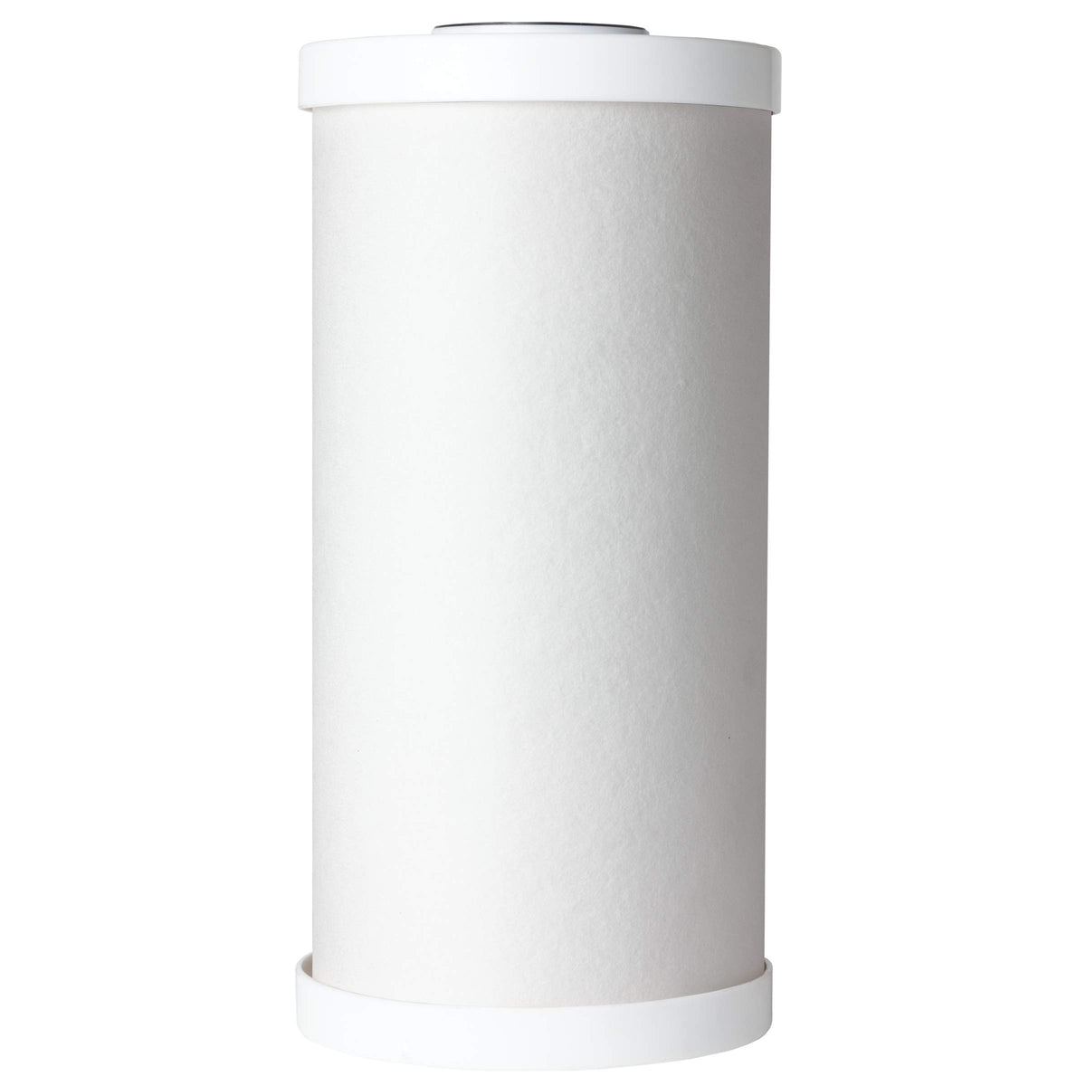 AO Smith 4.5x10 filter ready for whole-house use, reducing unseen sediment.