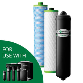 A. O. Smith microbial-remineralizer-bottle supports remineralization for balanced minerals after filtration.