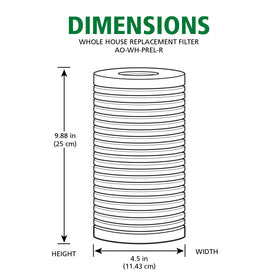 Six-month replacement visual emphasizing routine maintenance for AO-WH-PREL