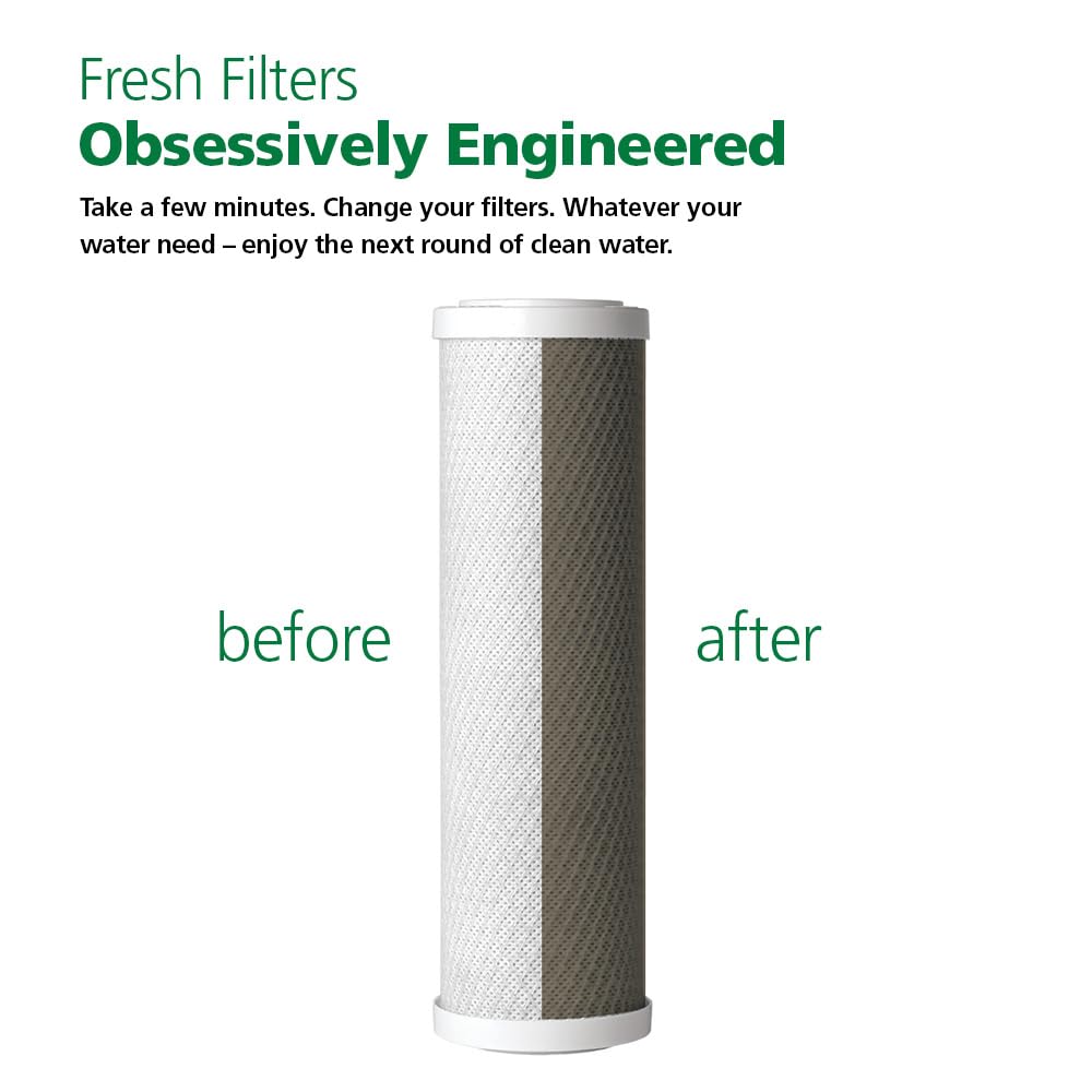 AO Smith replacement cartridge for whole-house filtration, easy DIY maintenance.