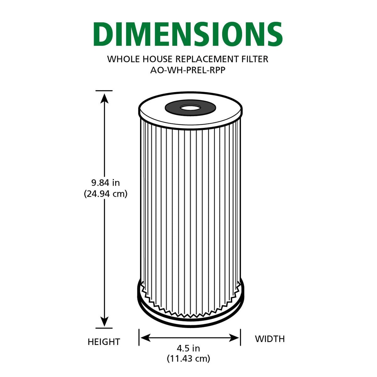 Reduces visible sediment at every tap for clearer water.