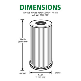 Reduces visible sediment at every tap for clearer water.