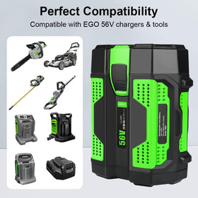 Aoasur 56V 5.0Ah battery durability for demanding jobs.