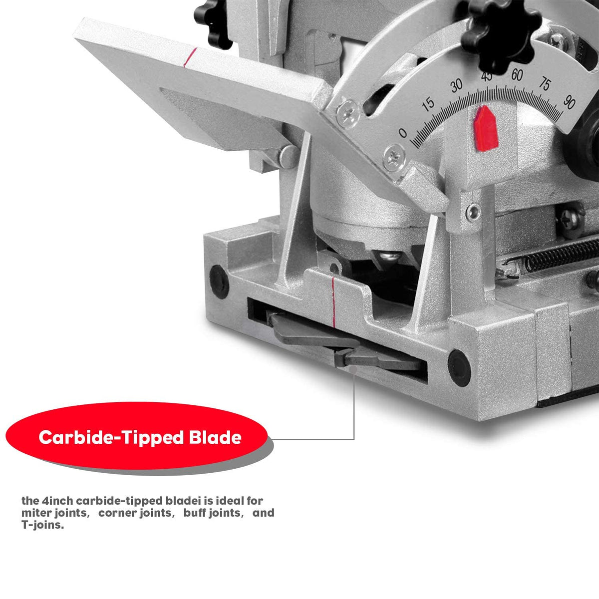AOBEN 8.5A motor delivers consistent power for hardwoods and composites.