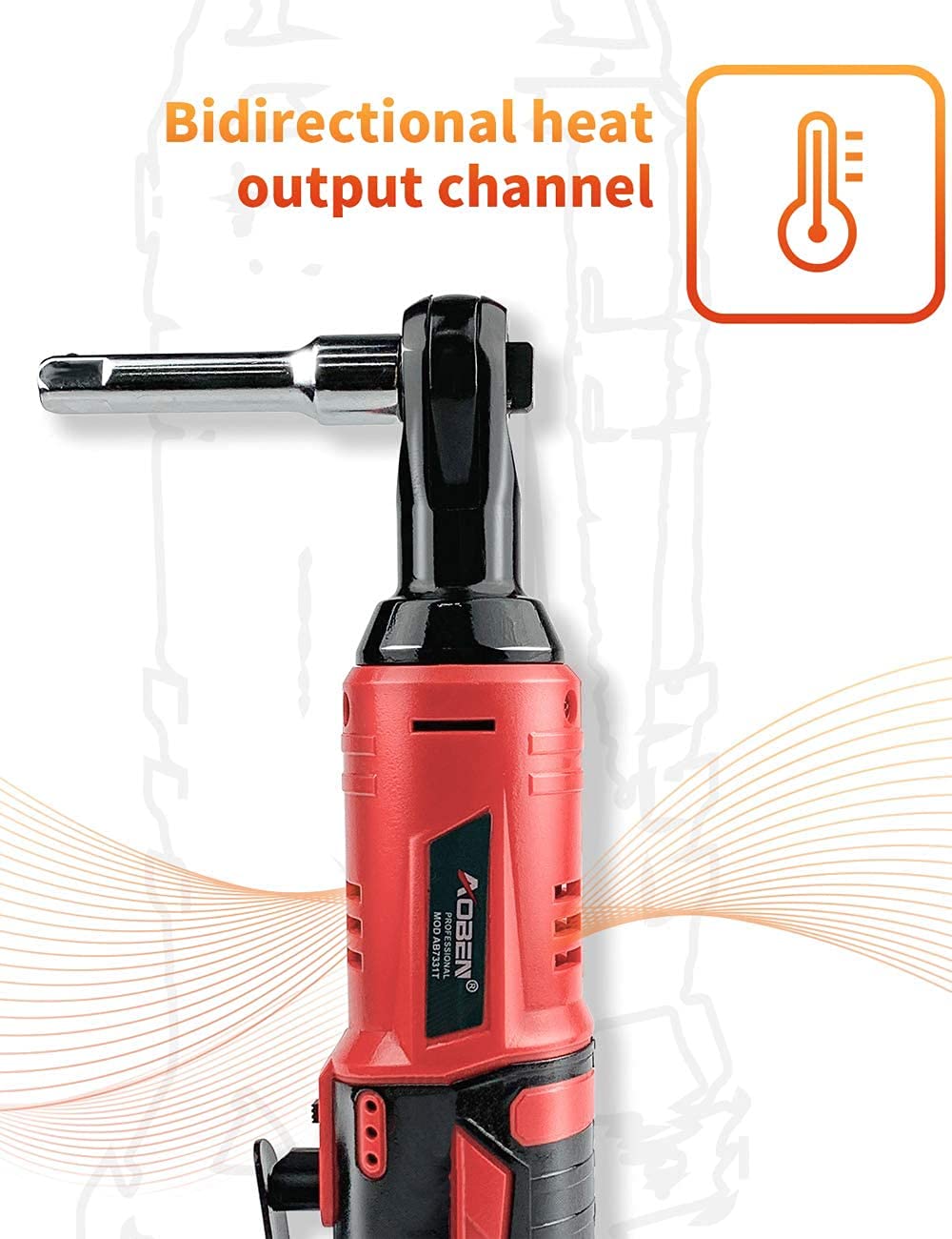 AOBEN charger quickly recharges between tasks.