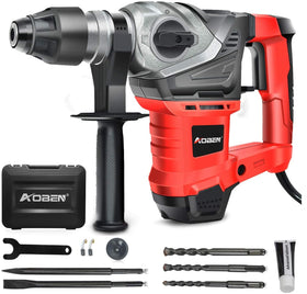 AOBEN Rotary Hammer Drill motor provides powerful impact energy for tough concrete tasks.