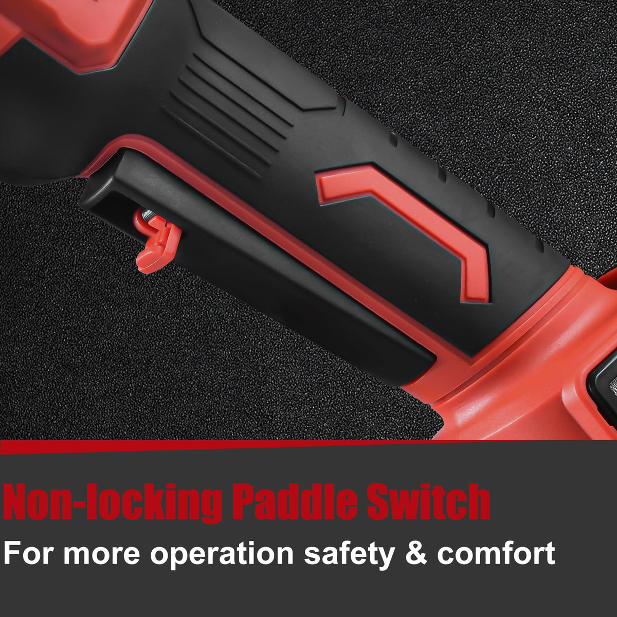 AOBEN wheel guard and handle provide safe control during use.