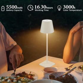 Aoceley 2-pack cordless table lamp side angle, minimalist aluminum body for versatile spaces.