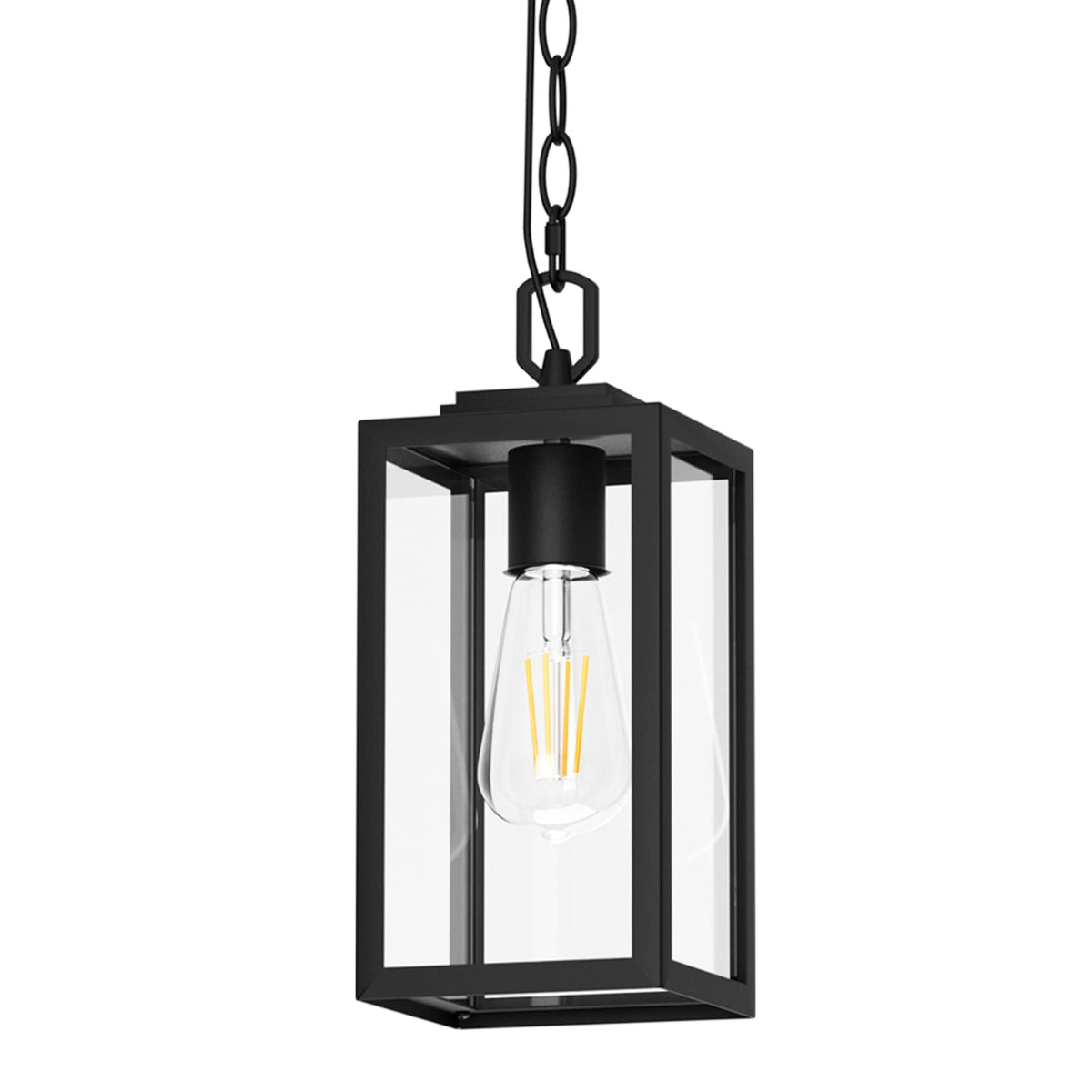 Aoceley weatherproof design supports year-round porch and yard lighting.