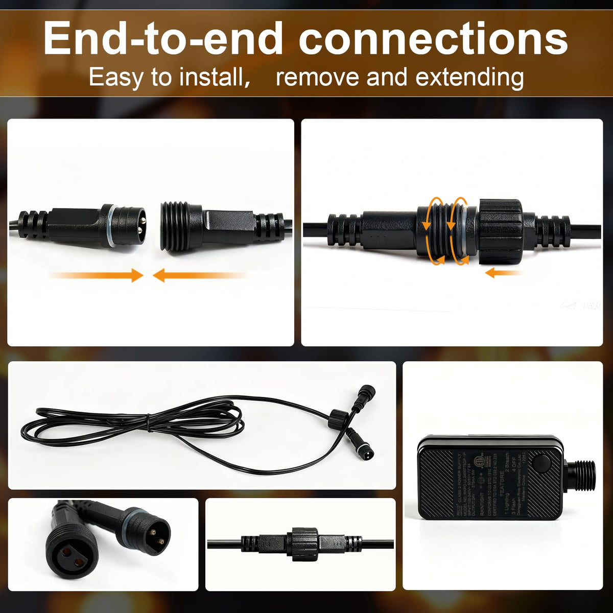 AODLEDY 24V low-voltage design emphasizes safe outdoor lighting performance