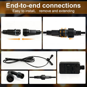 AODLEDY 24V low-voltage design emphasizes safe outdoor lighting performance