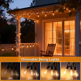 AODLEDY easy installation with replaceable bulbs and mounting hooks