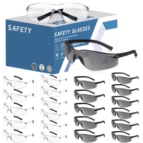 AOOFFIV safety glasses bulk 24-pack for team use and easy replacements.