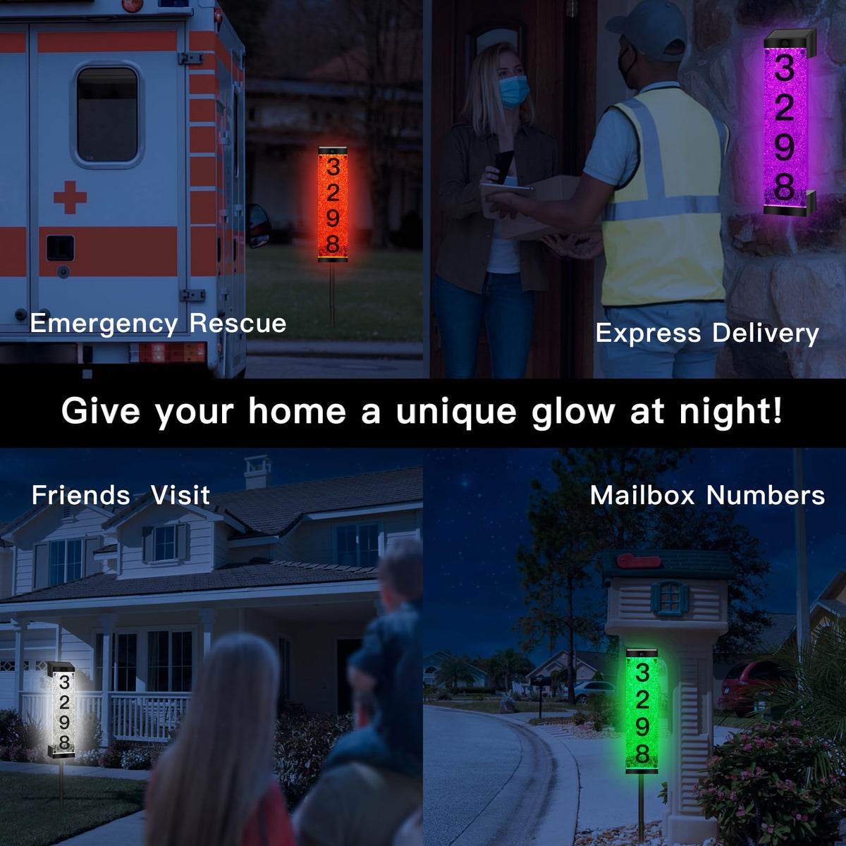 Multi-color lighting modes allow customizable ambience for any occasion.