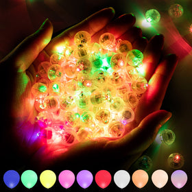 Aogist balloon light loop rainbow for vibrant party ambiance and hanging use.