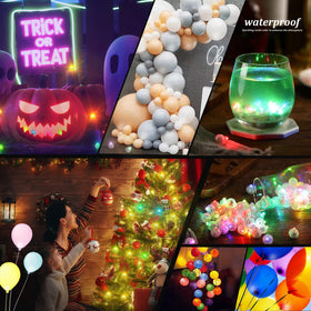 Aogist drink-table ornament balloon light provides playful lighting without heat.