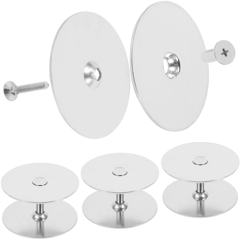 Aoheke door hole cover plate 2-5/8 inch for a clean, restored door surface