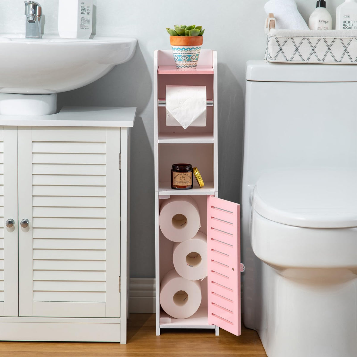 AOJEZOR PVC waterproof material used in bathroom cabinet