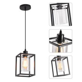 AOJUNSANSAN open-air design provides bright illumination with simple bulb access.