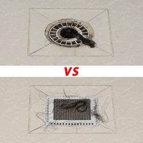 Aojuxix patented drain cover fits round or square drains under 6.1 inches.