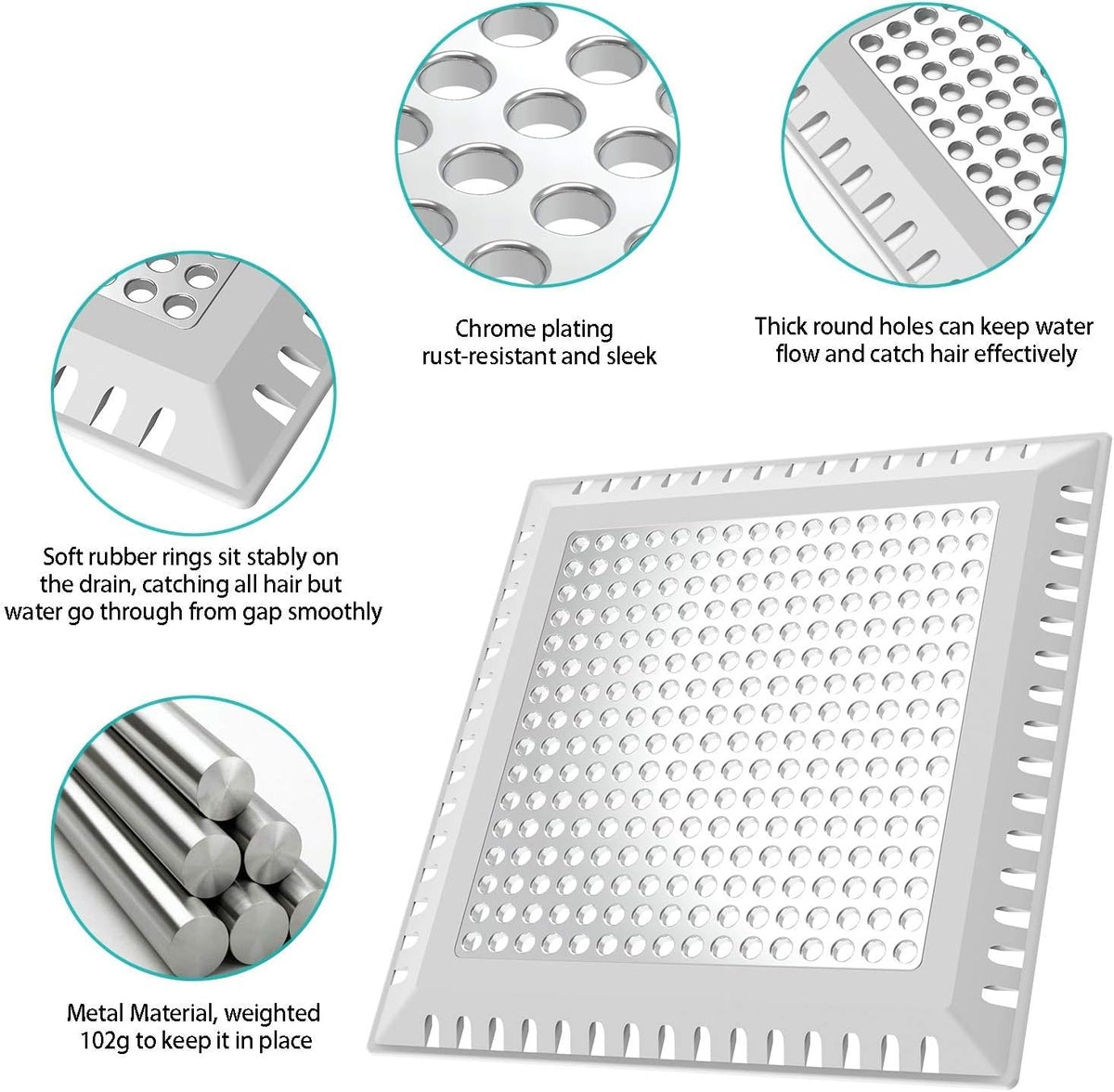 Aojuxix rust-resistant design supports long-lasting bathroom use.