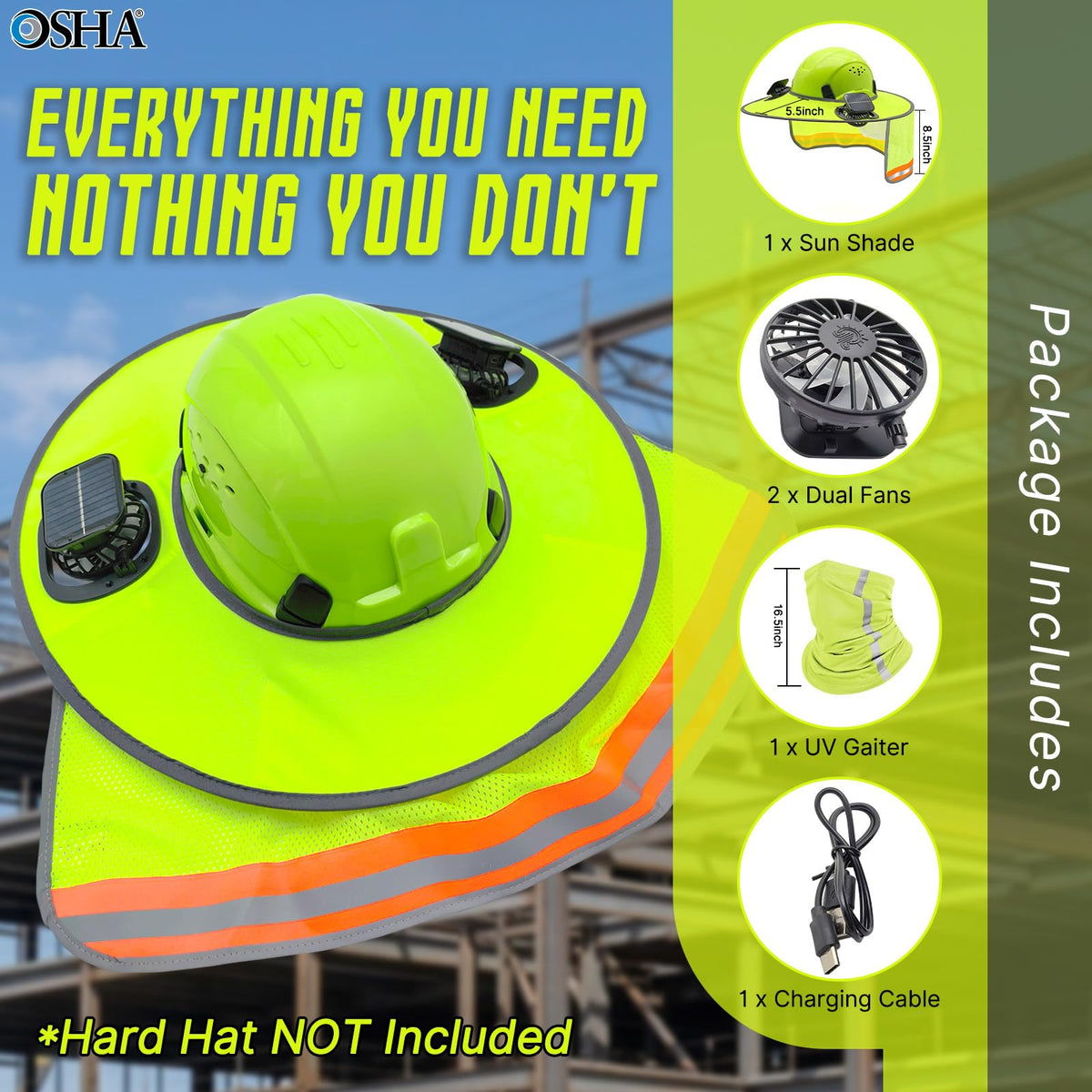 Aolamegs construction and outdoor use setup shown for practical protection