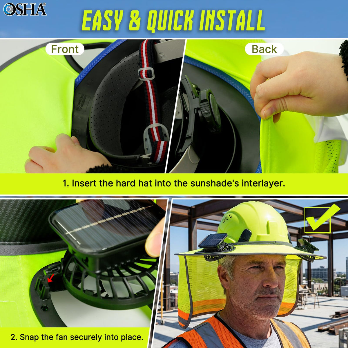 Aolamegs fade‑resistant materials ensure long wear under sun exposure