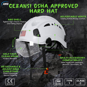 Aolamegs front hi-vis stickers increase visibility in low light.
