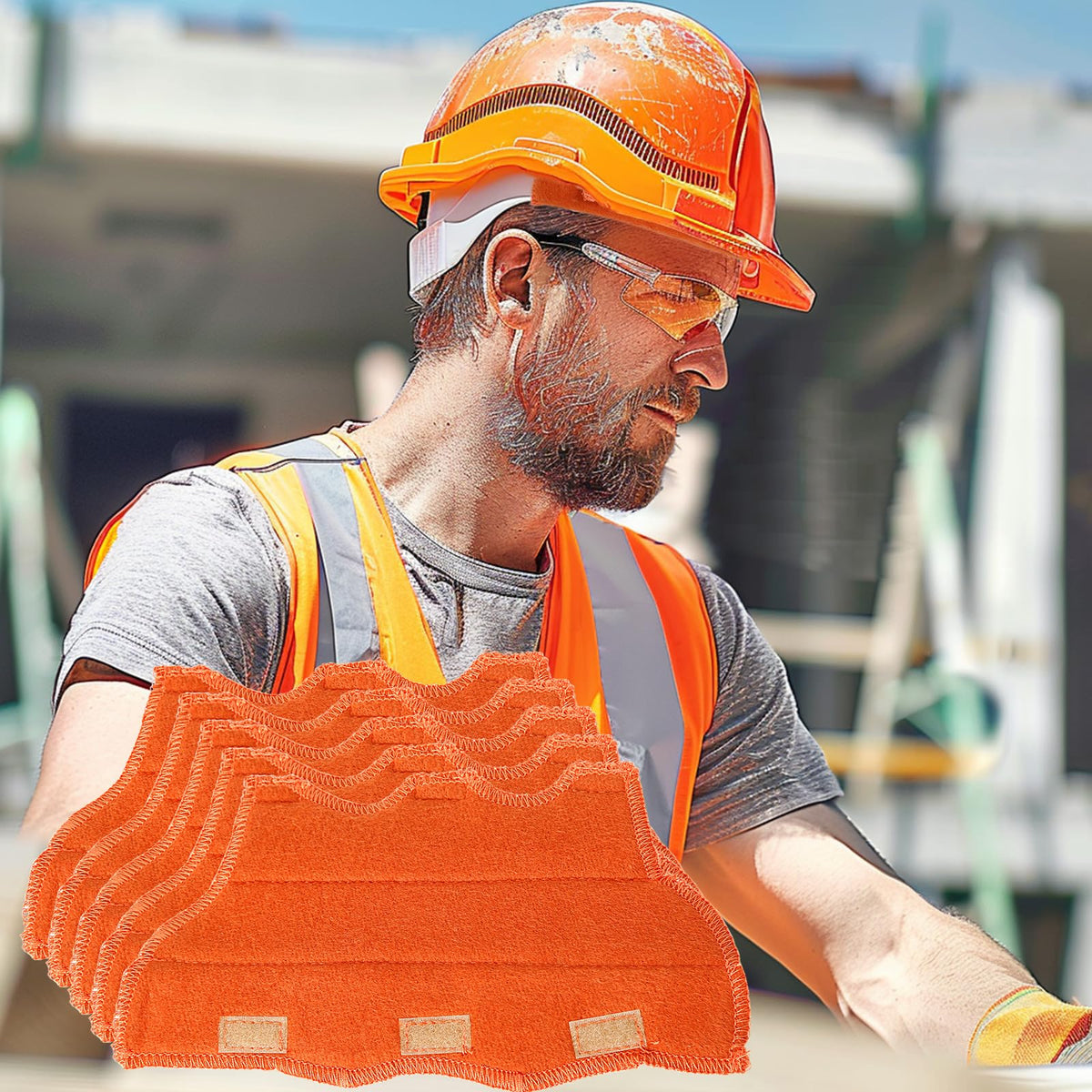 Aolamegs hardhat sweatband durable for demanding environments.