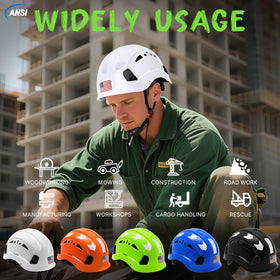 Aolamegs lightweight hard hat offers durable head protection