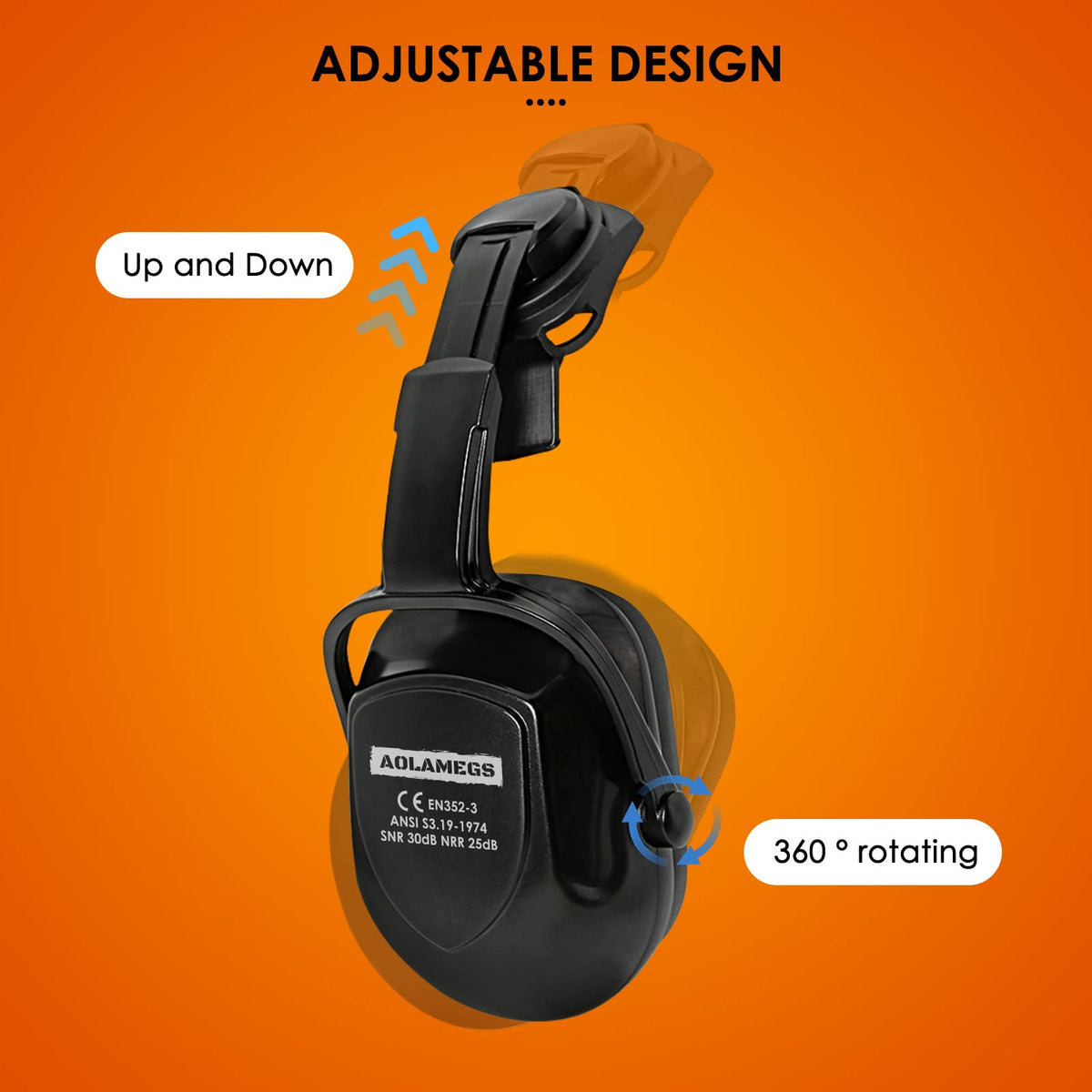 Aolamegs noise-dampening foam layer reduces ambient noise around you.