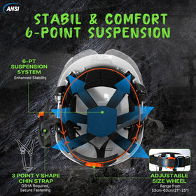 AOLAMEGS soft cup chin strap provides secure, comfortable restraint