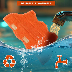 Aolamegs sweatband absorbent surface keeps you dry on site.