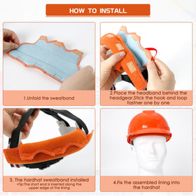 Aolamegs sweatband is easy to clean and reuse.