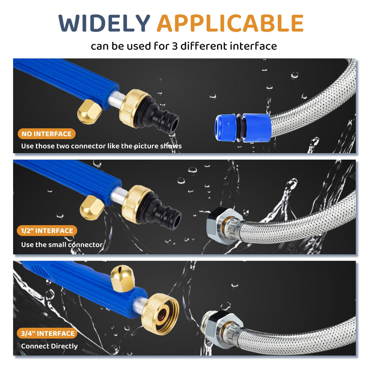 Aoleever corrosion-resistant copper interfaces on the wand.